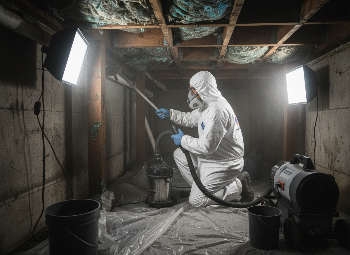 crawl space mold removal in Sun Valley