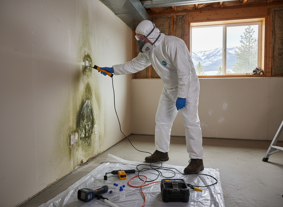 Home mold inspection in Sun Valley