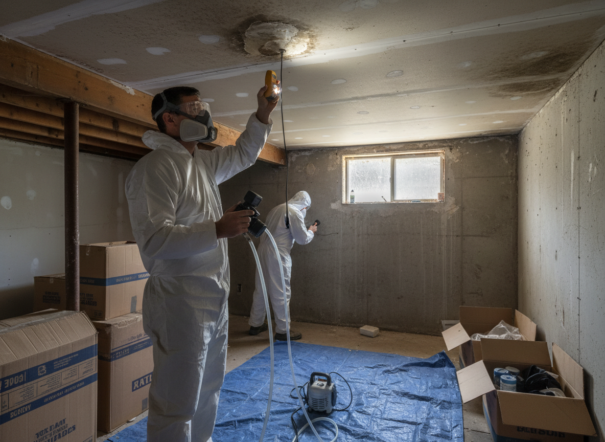 Mold Inspection in Sun Valley